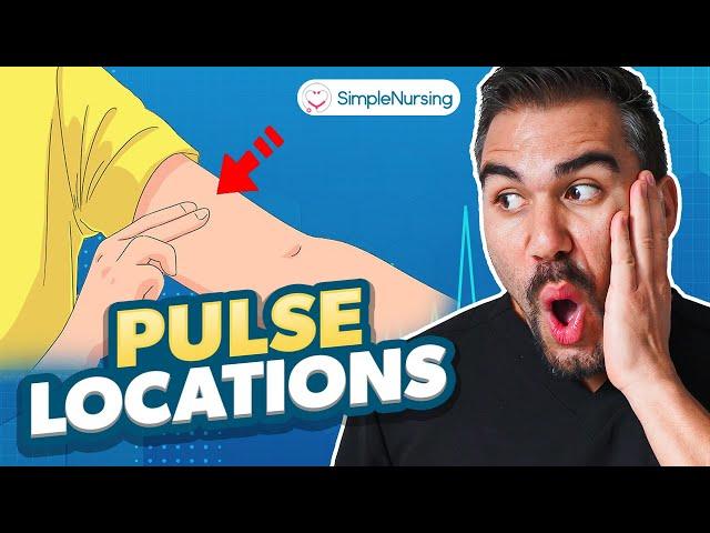 Pulse Locations for Nurses | Peripheral Vascular Health Assessment