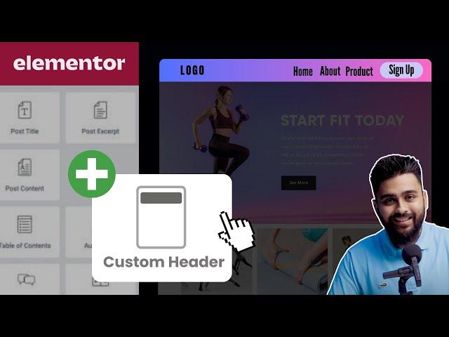 Easily Create Custom Header in Elementor (2024)