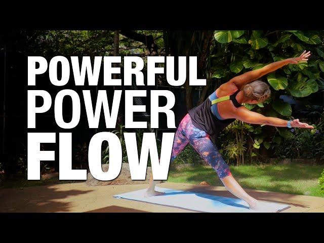 Powerful Power Flow Yoga Class - Five Parks Yoga