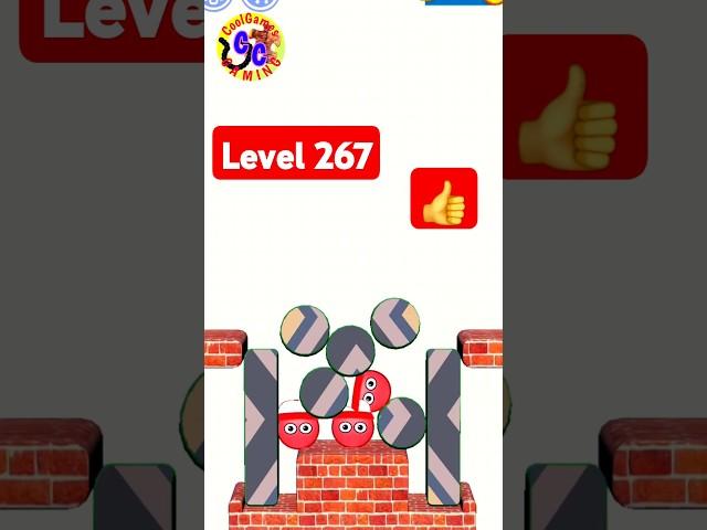 CoolGames-Hide Ball Level 267  - Can You Solve It?  #shorts