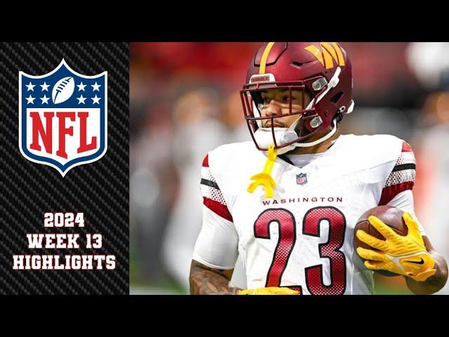 Commanders RB Chris Rodriguez Jr. Has A CAREER Day | 2024 Week 13 FULL Highlights