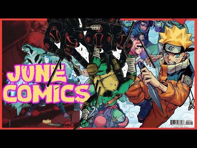 All Ninja Turtles comics coming in June