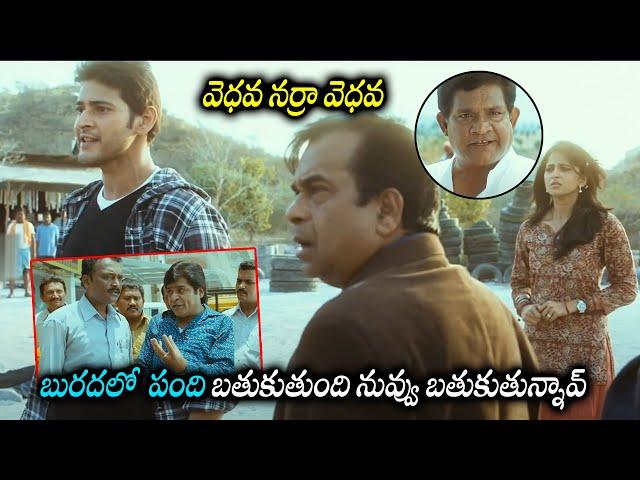 Mahesh Babu, Brahmanandam And Anushka Shetty Comedy Scene || Khaleja Movie || Movie Ticket