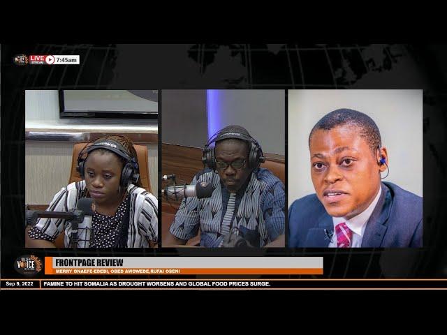 Frontpage Review | Rufai Oseni , Merry Onaefe-Edebi, Obed Awowede | VOP90.3 FM