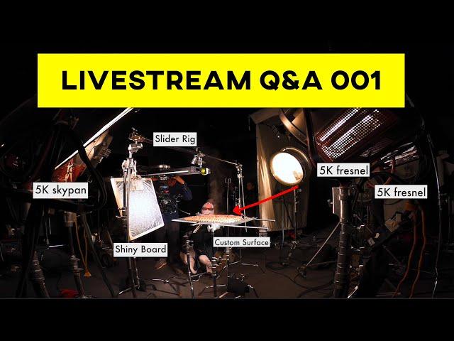 Slow Motion Cameras and Filmmaking Livestream Q&A 001