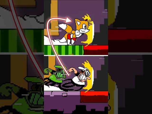 What if Tails was playable character in Pizza Tower? [Pizza Tower mods Shorts] #pizzatower