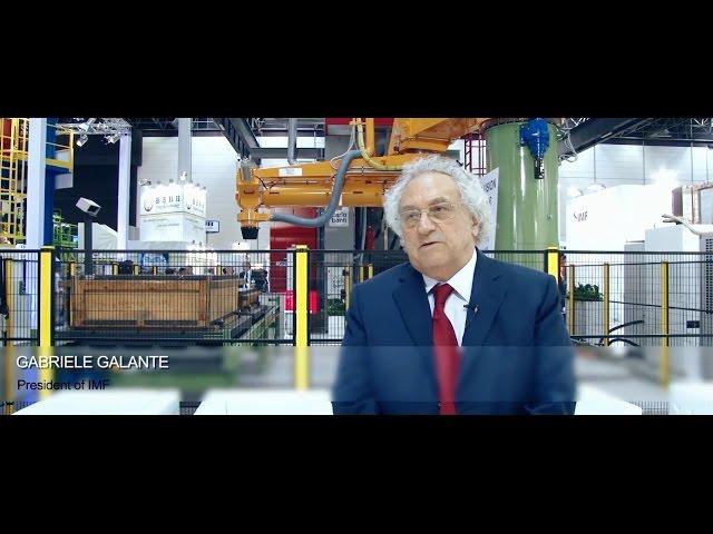 Watch IMF President Gabriele Galante at the Impressive IMF Stand at GIFA 2015