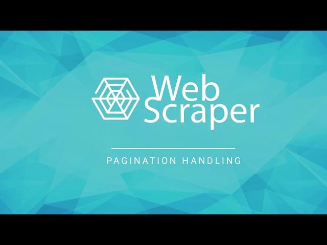 Web Scraper pagination tutorial