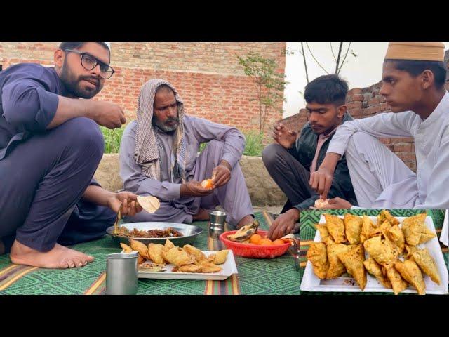 Traditional Iftar | Iftar Ke Liye Samosa Recipe