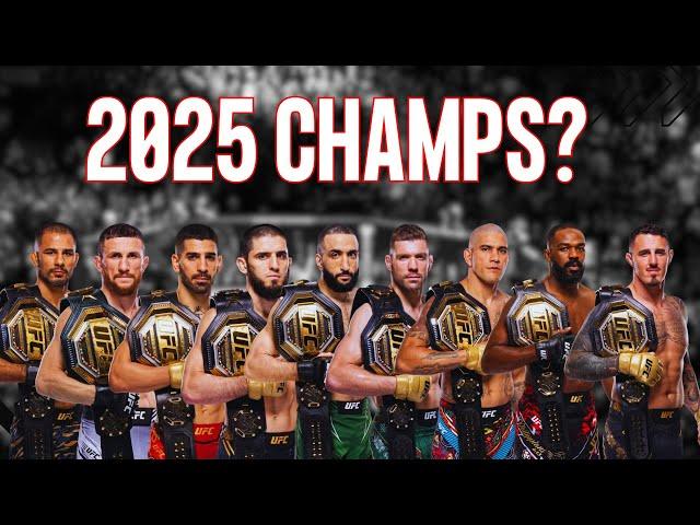 Every UFC Champion To End 2025