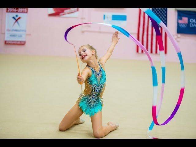 Chicago Cup 2017 Rhythmic Gymnastics - Level 6, Ribbon