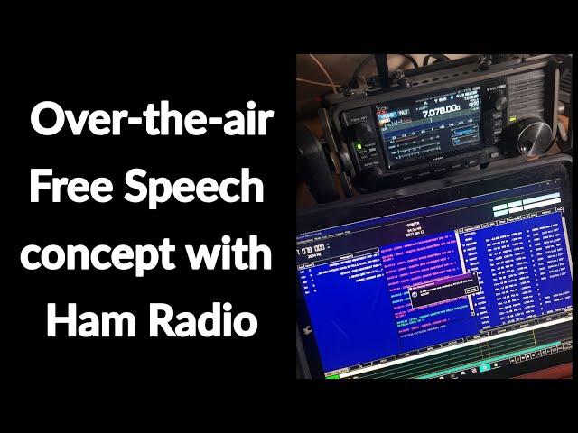 Ham Radio as Off Grid Decentralized Social Media