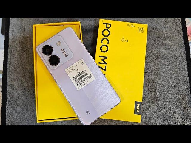 Poco M7 Pro 5G Unboxing And First Impression ️#poco #gadgets #technology #unboxing #fyp #review