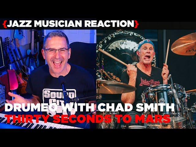 Jazz Musician REACTS | Chad Smith Plays Thirty Seconds To Mars "The Kill" | MUSIC SHED EP381