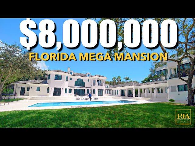 Inside a $8,000,000 FLORIDA MEGA MANSION | Luxury Home Tour | Peter J Ancona