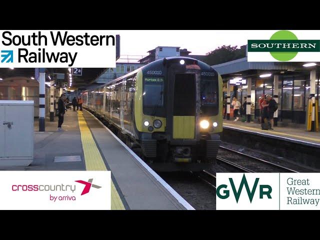 Evening Trains at Southampton Central, SWML - 25th September 2023