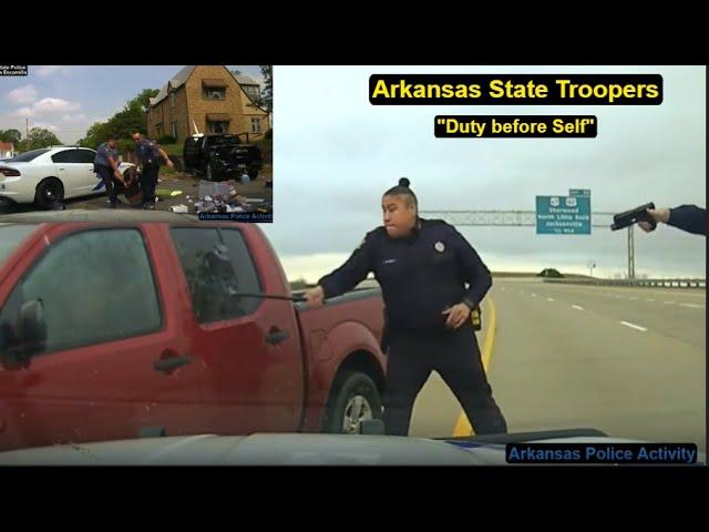 Arkansas State Trooper Ana Escamilla Highlight Compilation: "The Best Female Trooper in America!"