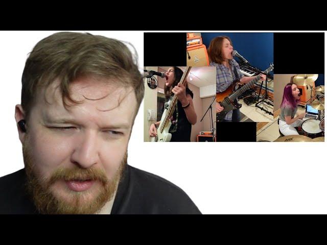 KICKSTART MY HEART - MÖTLEY CRÜE COVER - THE WARNING - THE WARNING REACTION #thewarning