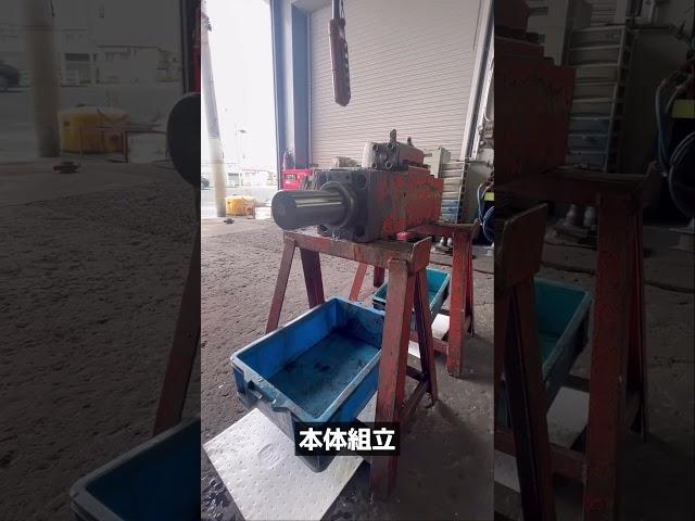 This is god technique! Hydraulic breaker overhaul repair