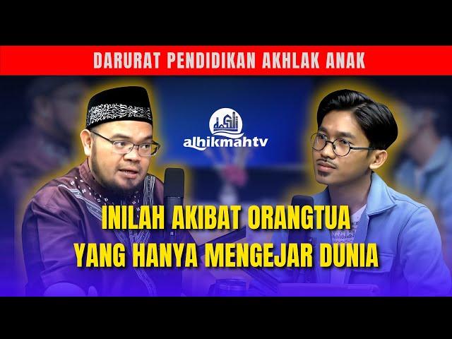 Akhlak Anak Bisa Hancur Gara-Gara ini, Orang Tua Wajib Tahu!