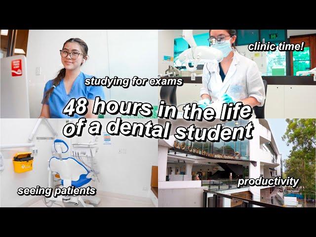 48 HOURS IN DENTAL SCHOOL  STRESSFUL but REALISTIC vlog! 