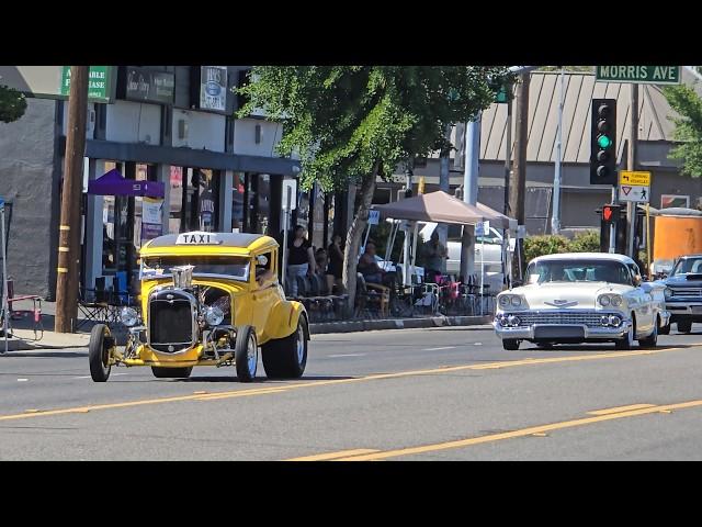 American Graffiti festival 2024 car show & parade documentary classic cars hot rods street rods