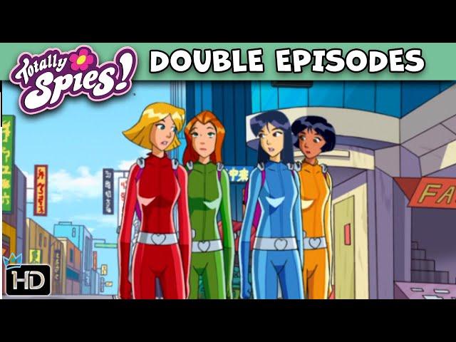 Totally Spies!  Season 2, Episode 19-20  HD DOUBLE EPISODE COMPILATION