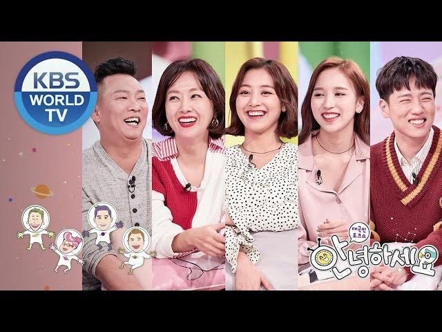 Guests : Park Junhyeong, Kim Jihye, Hanhae, TWICE's Mina & Jihyo[Hello Counselor/ENG,THA/2018.11.19]