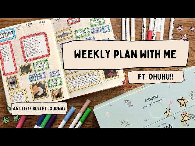 weekly plan with me! ️// ft. Ohuhu!