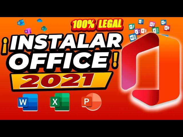 Como descargar e INSTALAR OFFICE 2021 | LEGAL y seguro 2024