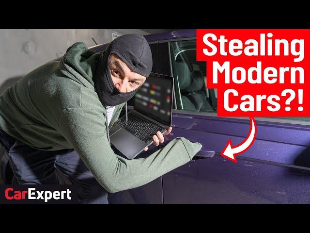 How a new car is stolen WITHOUT the key in under 5 minutes