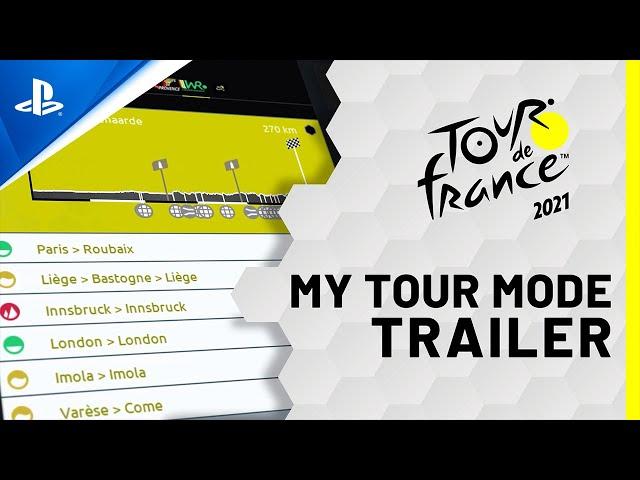 Tour de France 2021 - My Tour Trailer | PS5, PS4