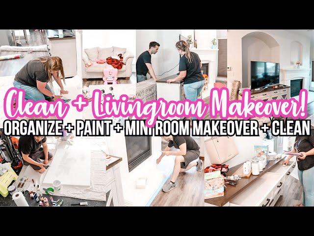 CLEAN WITH ME | LIVING ROOM MAKEOVER | CLEANING MOTIVATION | HAPPY HOMEMAKING | CHRISTINAS HOME