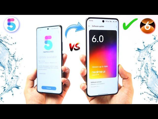 Realme Ui 6.0 vs Realme Ui 5.0 Comparison | real difference