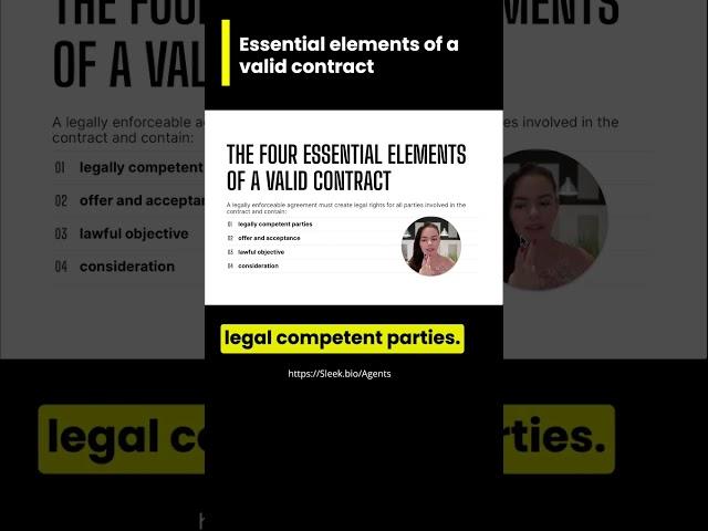 Contracts - PASS The Real Estate EXAM #realestateeducation #realestateexam #realestatelicense