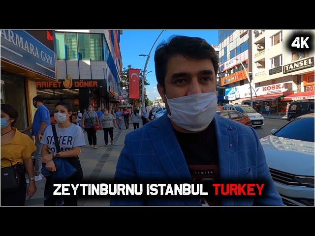 Zeytinburnu Istanbul | travel in Turkey  | Walking in Zeytinburnu | 2020 | 4K