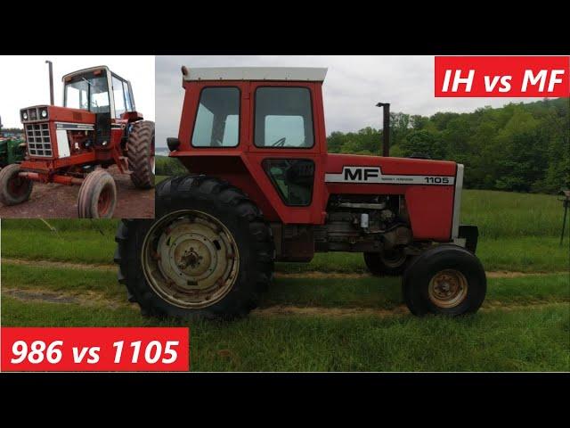 IH 986 vs MF 1105