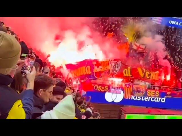 Pyro Barcelona Fans at Dortmund | UCL Borussia Dortmund vs Barcelona FC 2:3 "11.12.2024"