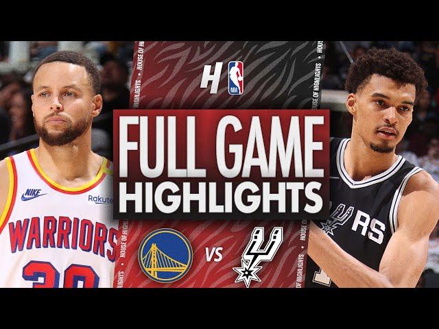 Golden State Warriors vs San Antonio Spurs - Full Game Highlights | November 23, 2024-25 NBA Season