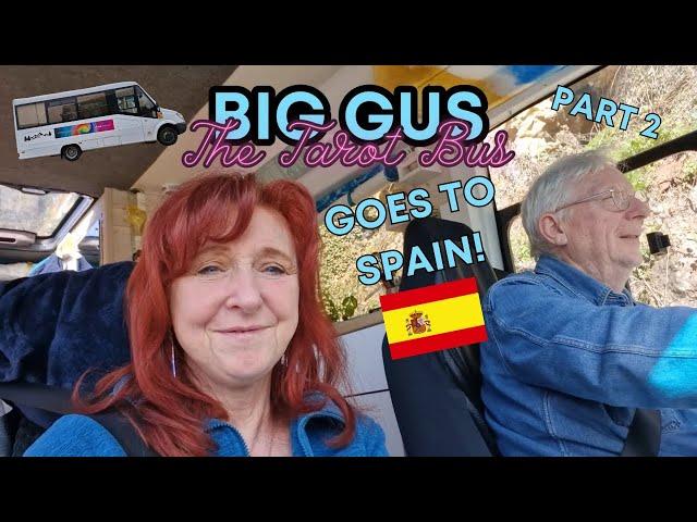 Janis, Geoff and Flynn in Big Gus the Tarot Bus - Part 2  - March 2024