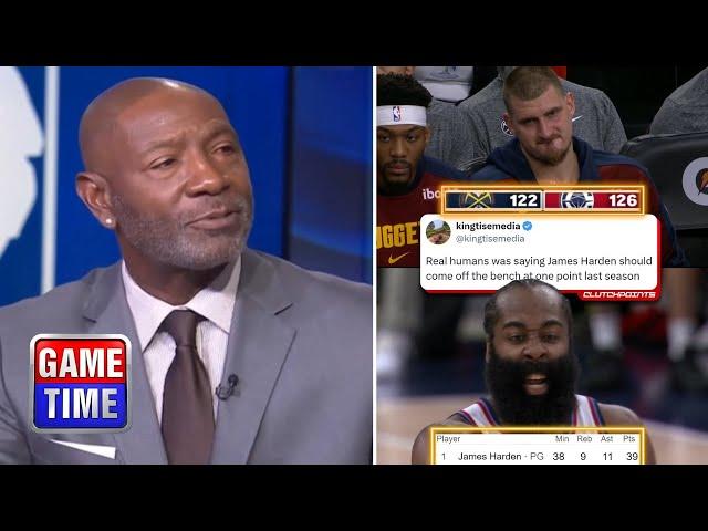 NBA Gametime react to Harden scores 37, Clippers overcome Jokic's triple-double beat Nuggets 126-122