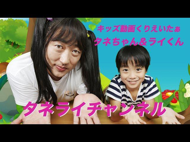 タネライチャンネル　タネちゃん＆ライくん（キッズ動画くりえいたぁ）①８歳の大人気キッズ動画くりえいたぁの素顔に迫る！【ロバート秋山のクリエイターズ・ファイル#65】