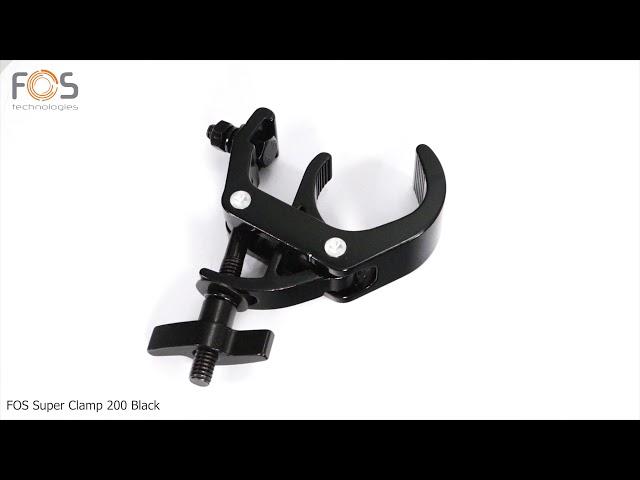 FOS Super Clamp 200 Black