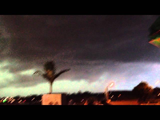 Lightning Strike at The Hyperdome in Logan, QLD