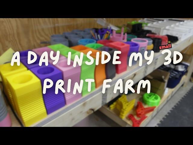 My small 3D Print Farm Christmas Hustle: Keychains, Power Tests, Etsy Prep, and Listing Photos!