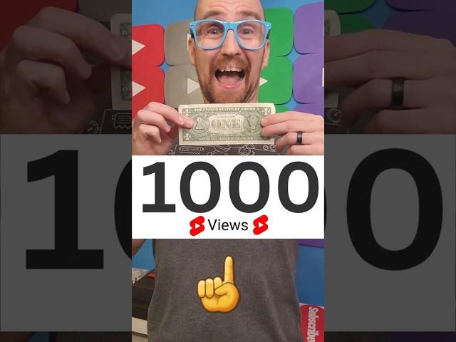 How Much YouTube Shorts Pay You for 1000 Views