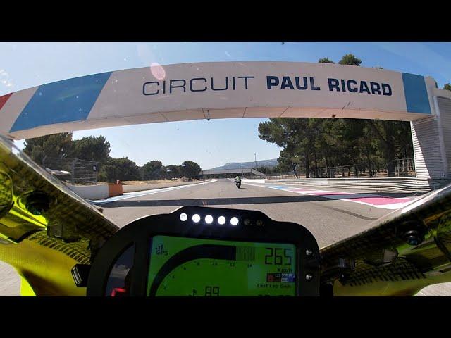 Paul Ricard 5.8 km avec Randy De Puniet