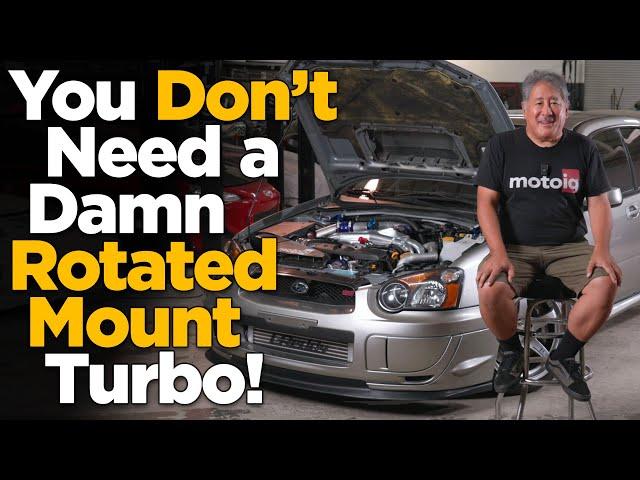 We Installed Precision Turbo's Stock Position Subaru Drop-In Turbo into our WRX STI!