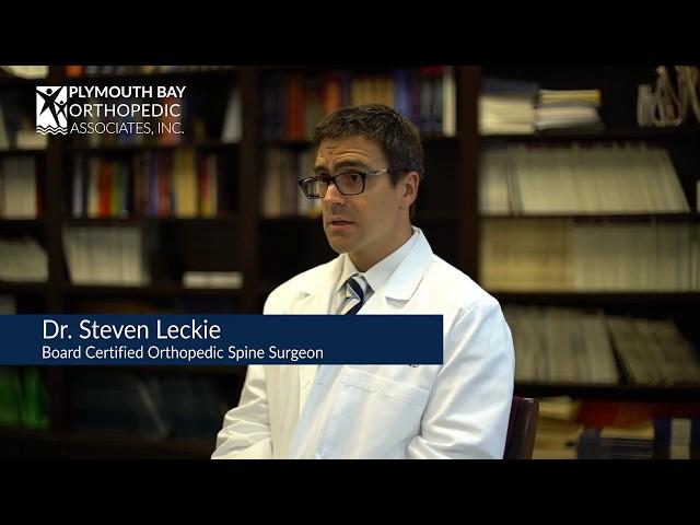 Meet Dr. Steven Leckie of Plymouth Bay Orthopedic Associates