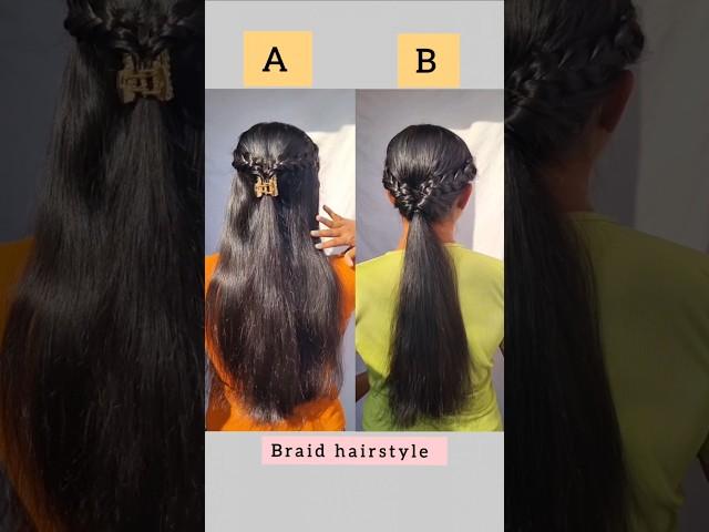 which one is the best hairstyle? comment /#hairstyle #hair #hairtutorial #viral #braids #shorts